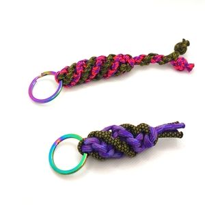 Hand Crafted Paracord Keychains